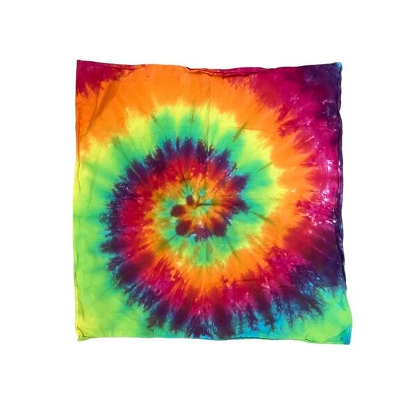 Colorful Tye Dye Bandana - Picture 2 of 3